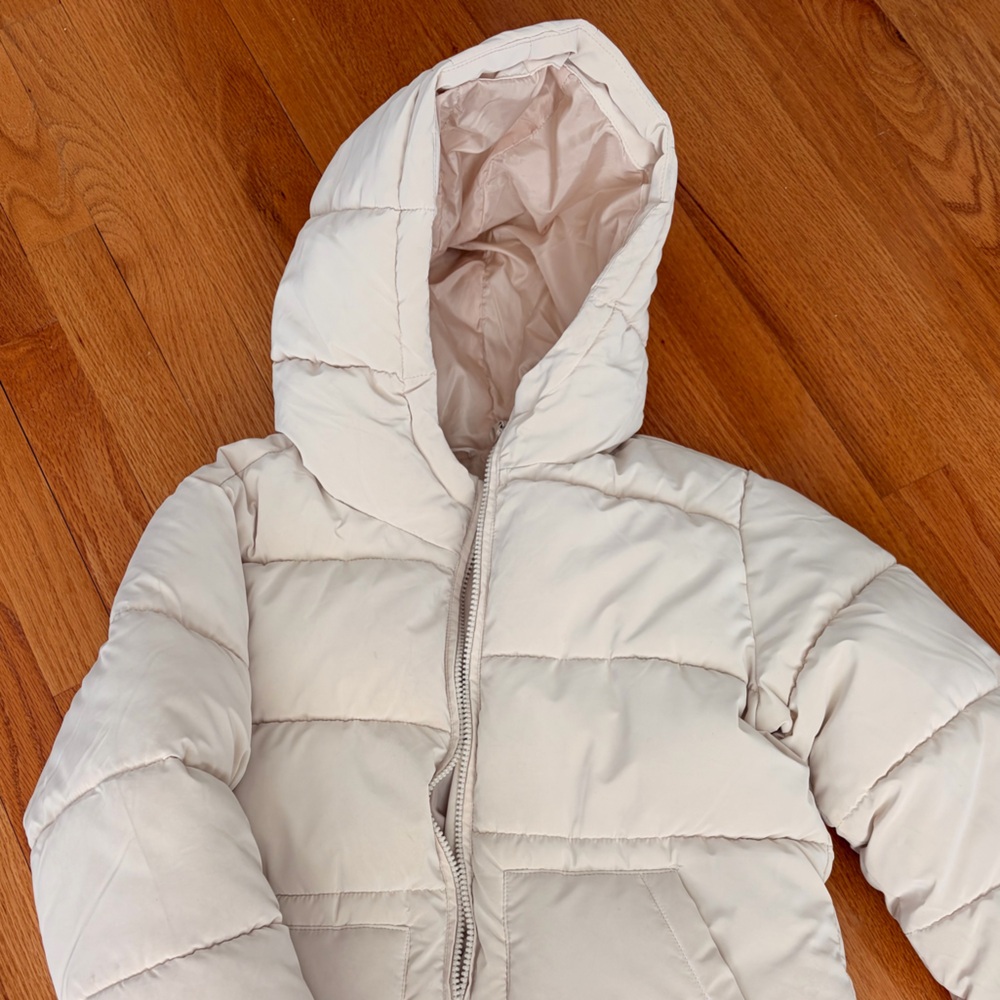 Mango Kids cream Puffer Jacket - Picture 5 of 6